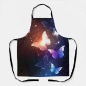 Glühende Nachtschmetterlinge Schürze (Vorderseite)