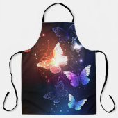 Glühende Nachtschmetterlinge Schürze (Vorderseite)