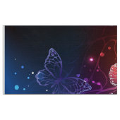Glühende Nachtschmetterlinge Stoff (Fat Quarter (45,7 x 55,9 cm))