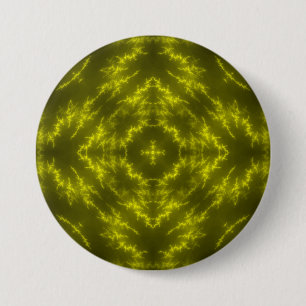 Glühende Neon Electric Thunder Bolzen Button
