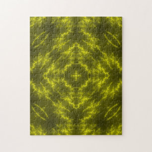 Glühende Neon Electric Thunder Bolzen Puzzle