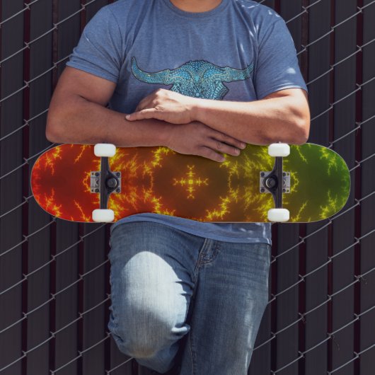 Glühende Neon Electric Thunder Bolzen Skateboard (Außenbereich 3)