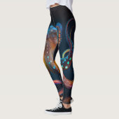Glühende Octopus-Leggings Leggings (Links)