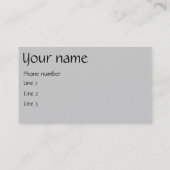 Glühende Pentagramm-Visitenkarten Visitenkarte (Rückseite)