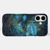 Glühende Pilze Forest iPhone / iPad Gehäuse Case-Mate iPhone Hülle (Rückseite (Horizontal))