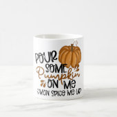 Glühende Pumpkin Halloween-Tasse Kaffeetasse (Mittel)