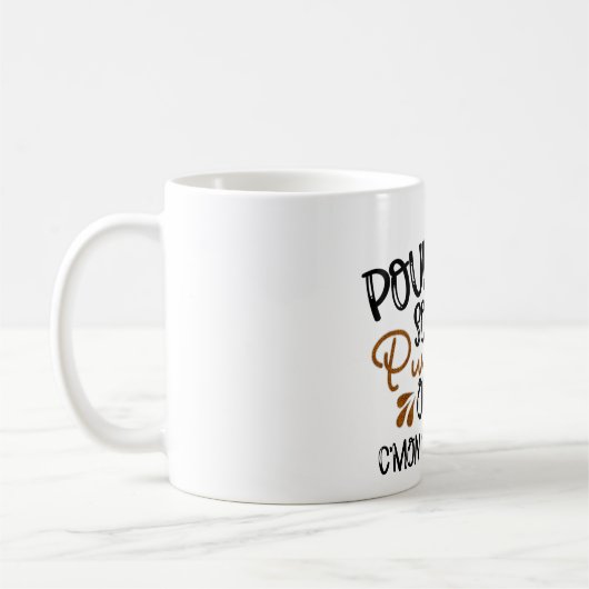 Glühende Pumpkin Halloween-Tasse Kaffeetasse (Links)