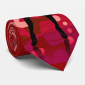 Glühende Punkdiva Krawatte (Gerollt)