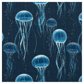 Glühende Quallen Stoff (Nahaufnahme)