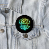 Glühende Rose Button (Beispiel)