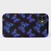 Glühende Schmetterlinge Case-Mate iPhone Hülle (Rückseite (Horizontal))