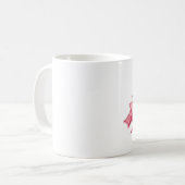 Glühende Schönheit Kaffeetasse (Vorderseite Links)
