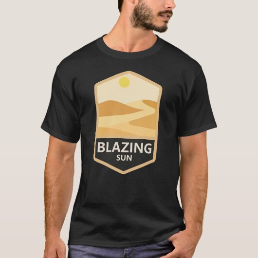 Glühende Sonne T-Shirt (Vorderseite)