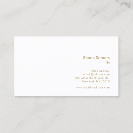 Glühende Sterne hellblau Visitenkarte (Rückseite)