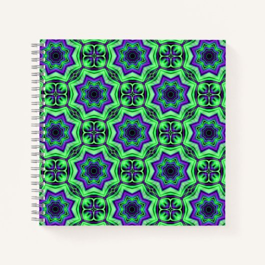 Glühende Sterne...... Notizblock (Vorderseite)