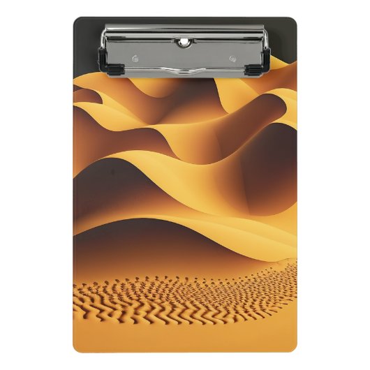 Glühende Täler Mini Klemmbrett (Vorderseite)