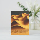 Glühende Täler Postkarte (Stehend Vorderseite)