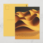 Glühende Täler Postkarte (Vorne/Hinten)