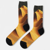 Glühende Täler Socken (Linkes Detail)