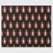 Glühende Transmitter Vakuumröhre Geschenkpapier (Flach)