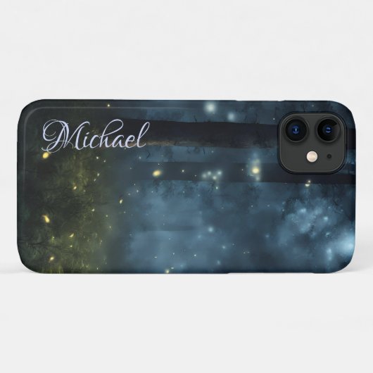 Glühende Waldflöten Case-Mate iPhone Hülle (Rückseite (Horizontal))