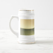 glühende Welt Bierglas (Links)