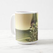 glühende Welt Kaffeetasse (Vorderseite Links)