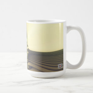 glühende Welt Kaffeetasse