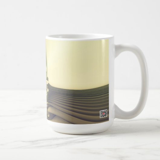 glühende Welt Kaffeetasse (Rechts)