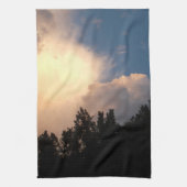Glühende Wolke Geschirrtuch (Vertikal)