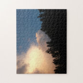 Glühende Wolken Puzzle (Vertikal)