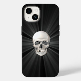 Glühender 3D-Skull Case-Mate iPhone 14 Hülle