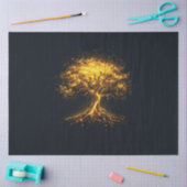 Glühender Baum des Lebens - Mystisch und verzauber Seidenpapier (Basteln)