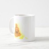 Glühender Buddha Kaffeetasse (Vorderseite Links)