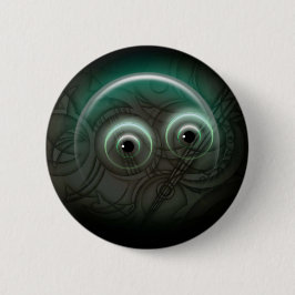Glühender Cartoon Button