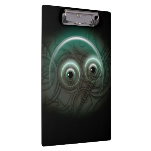 Glühender Cartoon Klemmbrett (Rechts)