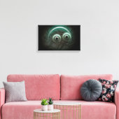 Glühender Cartoon Leinwanddruck (Insitu (Wohnzimmer))