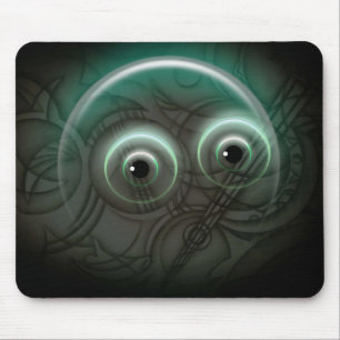 Glühender Cartoon Mousepad