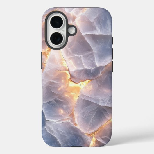 Glühender Crystal Stone Phone Case (Rückseite)