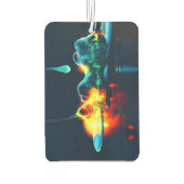 Glühender flüssiger Tropfen Autolufterfrischer (Rückseite)