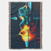 Glühender flüssiger Tropfen Decke (Vorderseite Vertikal)