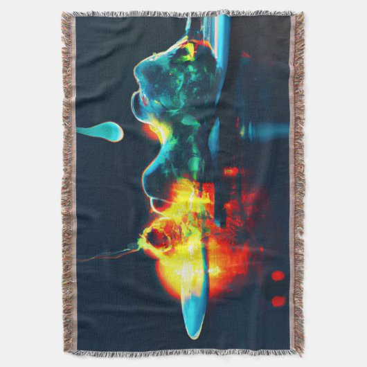 Glühender flüssiger Tropfen Decke (Vorderseite Vertikal)