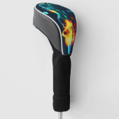 Glühender flüssiger Tropfen Golf Headcover (angewinkelt)