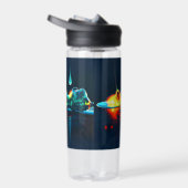 Glühender flüssiger Tropfen Trinkflasche (Rechts)