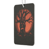 Glühender, gefürchteter Treppenkürbis Autolufterfrischer (Links)