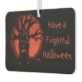 Glühender, gefürchteter Treppenkürbis Autolufterfrischer (Links)