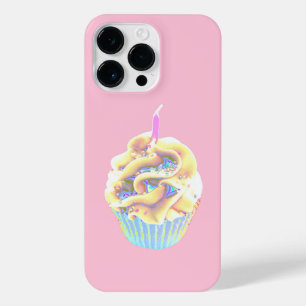 Glühender Glam Cupcake iPhone 14 Pro Max Hülle