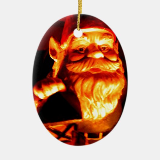Glühender Gnome Keramikornament (Vorne)