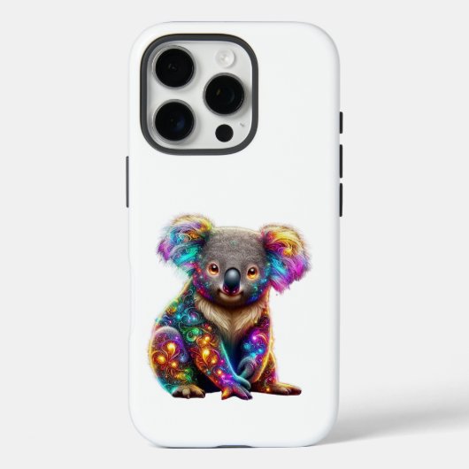 "Glühender Koala - Kunst der Wildnis Case-Mate iPhone Hülle (Rückseite)