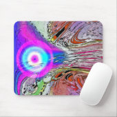 Glühender Komet Mousepad (Mit Mouse)